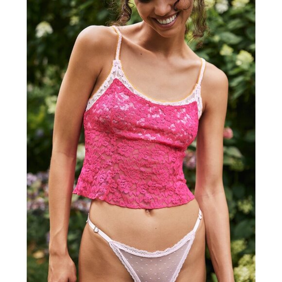 Free People Pink Lace Camisole - Picture 7 of 10